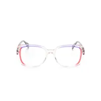 face à face lunettes de vue pleats 2 à monture carrée - violet