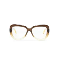 marni eyewear lunettes de vue elephant island - marron