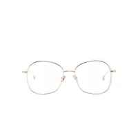 peter & may walk lunettes de vue naomi à monture ronde - rose