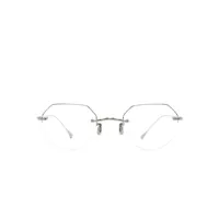 eyevan7285 lunettes de vue 189 à monture géométrique - gris