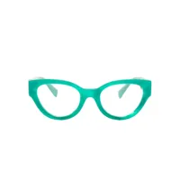 miu miu eyewear lunettes de vue à monture papillon - vert