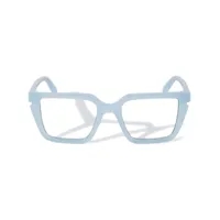 off-white lunettes de vue optical style 52 - bleu