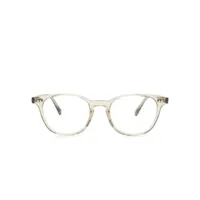 oliver peoples lunettes de vue sadao d'inspiration wayfarer - gris