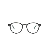 mykita lunettes de vue rondes caven - noir