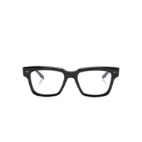 valentino eyewear lunettes de vue à monture carrée - noir