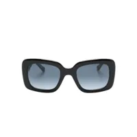 kate spade lunettes de soleil rectangulaires bellamys - noir