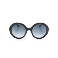 kate spade lunettes de soleil à monture ronde - noir