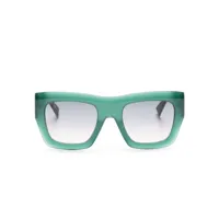 missoni eyewear lunettes de soleil à monture carrée - vert