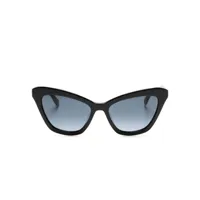 kate spade lunettes de soleil amelie à monture papillon - noir