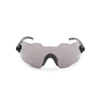 kuboraum lunettes de soleil mask e50 à design sans monture - gris