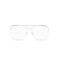 isabel marant eyewear lunettes de vue à monture pilote - or