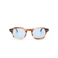 peter & may walk lunettes de soleil hero à monture carrée - orange