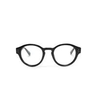 linda farrow lunettes de vue musa à monture pantos - noir
