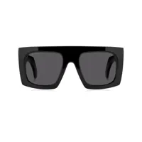 etro lunettes de soleil w à monture oversize - noir