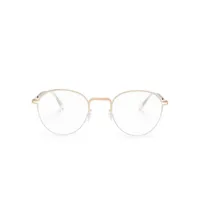 mykita lunettes de vue ovales tate - or