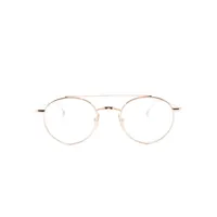 thom browne eyewear lunettes de vue à monture pantos - or