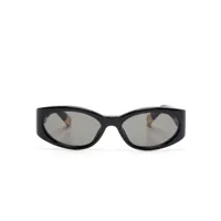 jacquemus lunettes de soleil les lunettes olavo à monture en d - noir