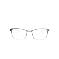 mykita lunettes de vue romina à monture carrée - violet
