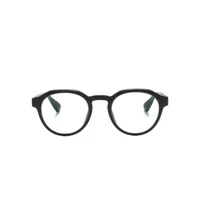 mykita lunettes de vue jara à monture ronde - noir