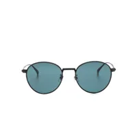 dunhill lunettes de soleil à monture ronde - noir