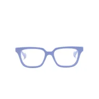 gucci eyewear lunettes de vue rectangulaires - violet