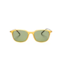 etnia barcelona lunettes de soleil montras à monture ronde - jaune
