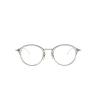 thom browne eyewear lunettes de vue à monture pantos - argent