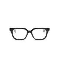 gucci eyewear lunettes de vue à monture carrée - noir