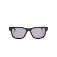 calvin klein lunettes de soleil à monture carrée - noir