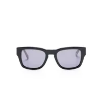 calvin klein lunettes de soleil à monture carrée - noir