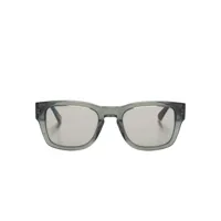 calvin klein lunettes de soleil à monture carrée - gris