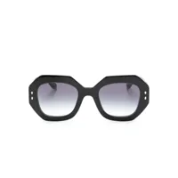 isabel marant eyewear lunettes de soleil lily à monture géométrique - noir