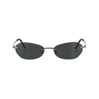 our legacy lunettes de soleil adorable à monture ovale - noir