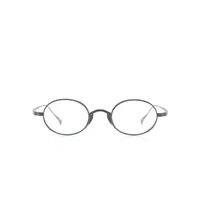 kame mannen lunettes de vue 9918 à monture ovale - argent