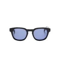 lacoste lunettes de soleil à monture carrée - noir