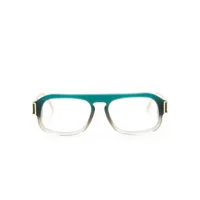 marni eyewear lunettes de vue à monture rectangulaire - vert