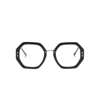isabel marant eyewear lunettes de vue à monture géométrique - noir