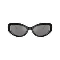 diesel lunettes de soleil à monture papillon - noir