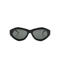 casablanca lunettes de soleil à monture géométrique - noir