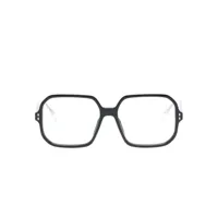 isabel marant eyewear lunettes de vue à monture carrée - noir