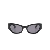 moschino eyewear cat-eye sunglasses - noir