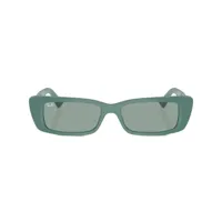 ray-ban lunettes de soleil teru bio-based à monture rectangulaire - vert