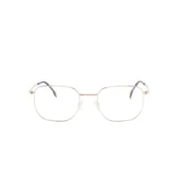 boss lunettes de vue à monture rectangulaire - or