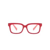 dolce & gabbana eyewear lunettes de vue dx5002 à monture carrée - rouge