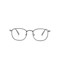 moncler eyewear lunettes de vue rectangulaires - noir