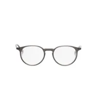 barton perreira lunettes de vue norton à monture ronde - gris