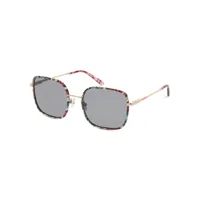 rip curl fsm030 lunettes de soleil femme - carrée doré rose - verres polarisés