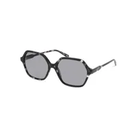 rip curl fsa073 lunettes de soleil femme - hexagonale ecaille gris - verres polarisés