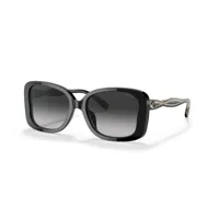 coach hc8334u lunettes de soleil femme - cateye noir
