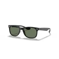 ray-ban 9052s rj9052s lunettes de soleil enfant - carrée noir - possibilité de verres correcteurs - adaptable à la vue